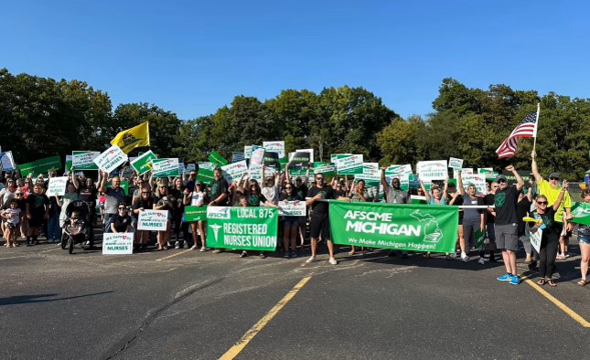 Registered nurses in Flint, Michigan, are fighting for a fair contract and are ready to strike